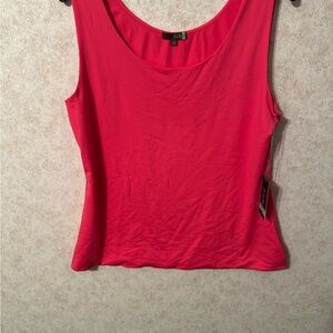 Judy PRed Fitted Sleeveless Tank Top
